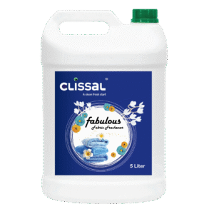 Spray bottle of Fabulous, a fabric refresher and softener designed to eliminate odors from apparel, laundry, and upholstery, safe for use around pets and children.