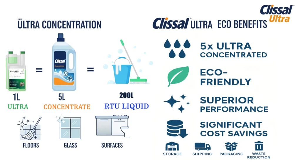 CLISSA ULTRA B2B Housekeeping Cleaning Chemicals Banner - Clissal