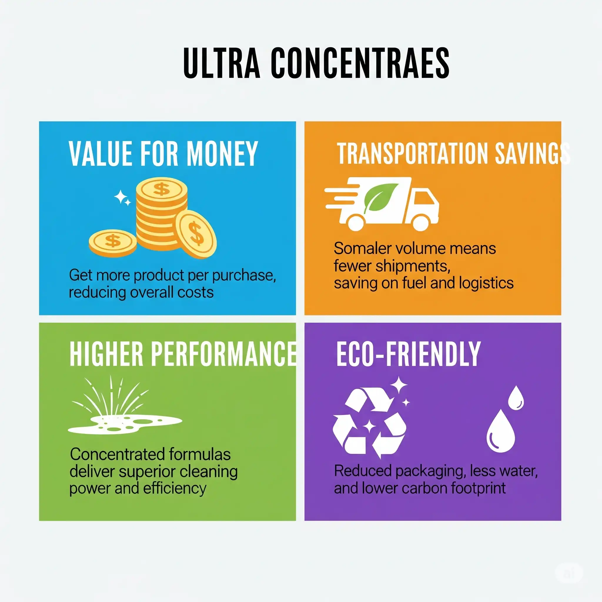 New advanced formulated Ultra Concentrates